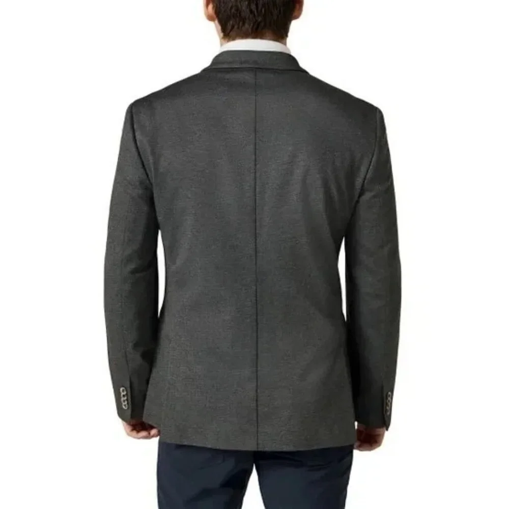 Infinity Linearflex Men's XXL Gray Suit Jacket Stretch Fabric Double Vent M0777